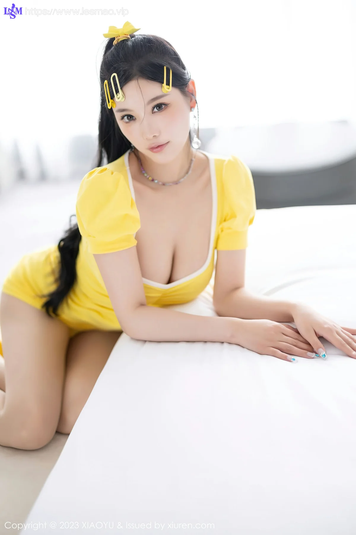XIAOYU  语画  Vol.1126  杨晨晨Yome 黄色连衣短裙性感写真2 - 7