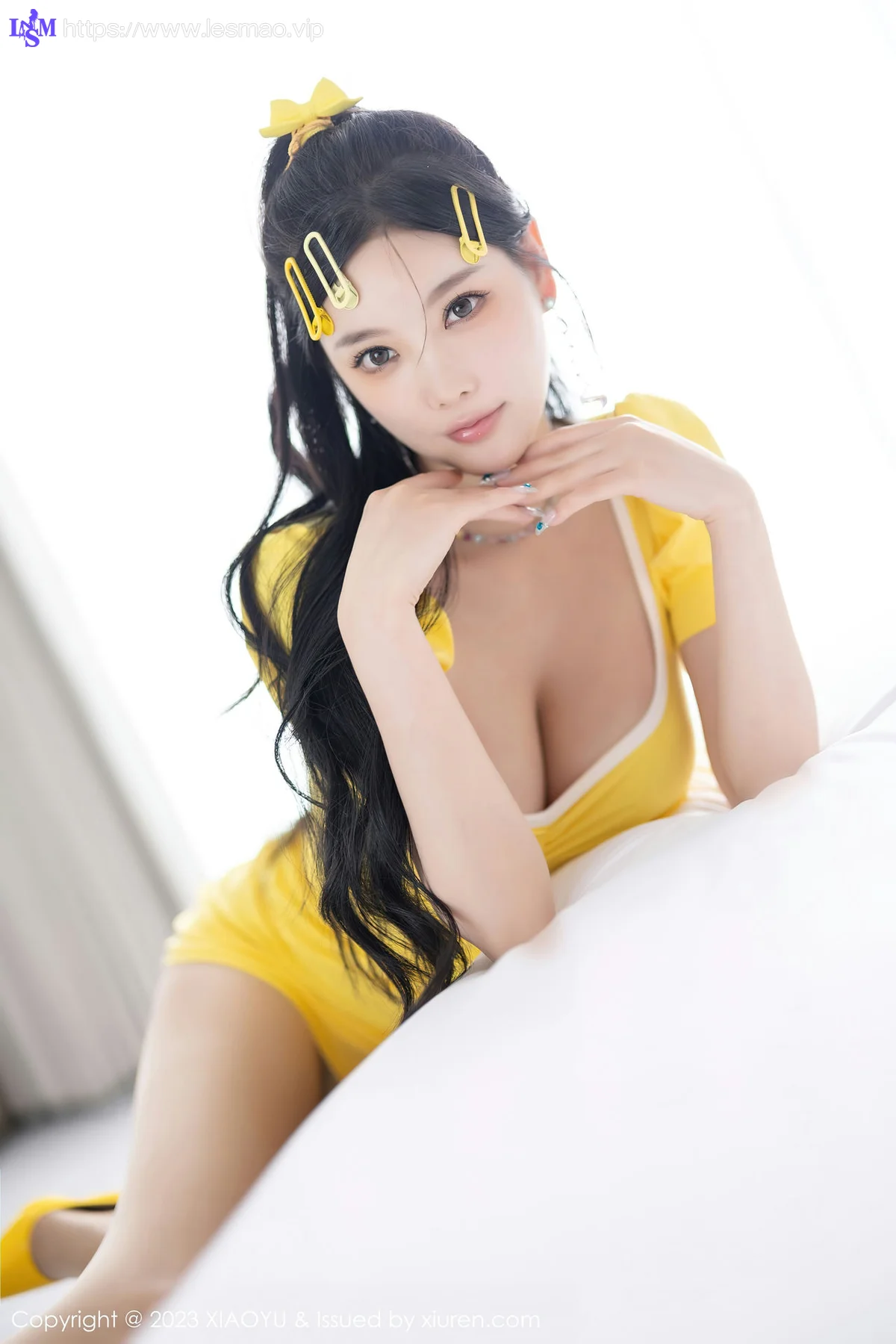 XIAOYU  语画  Vol.1126  杨晨晨Yome 黄色连衣短裙性感写真2 - 8
