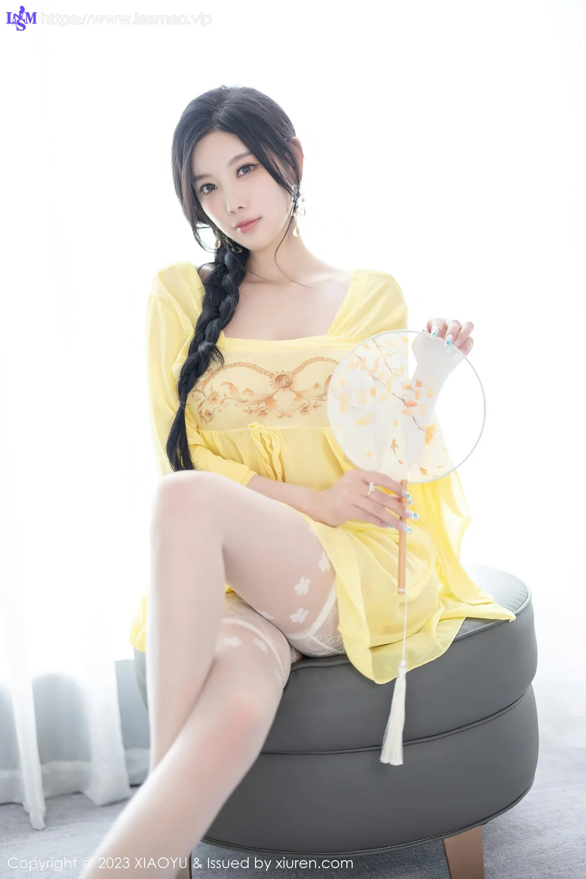 XIAOYU  语画  Vol.1126  杨晨晨Yome 黄色连衣短裙性感写真2 - 2