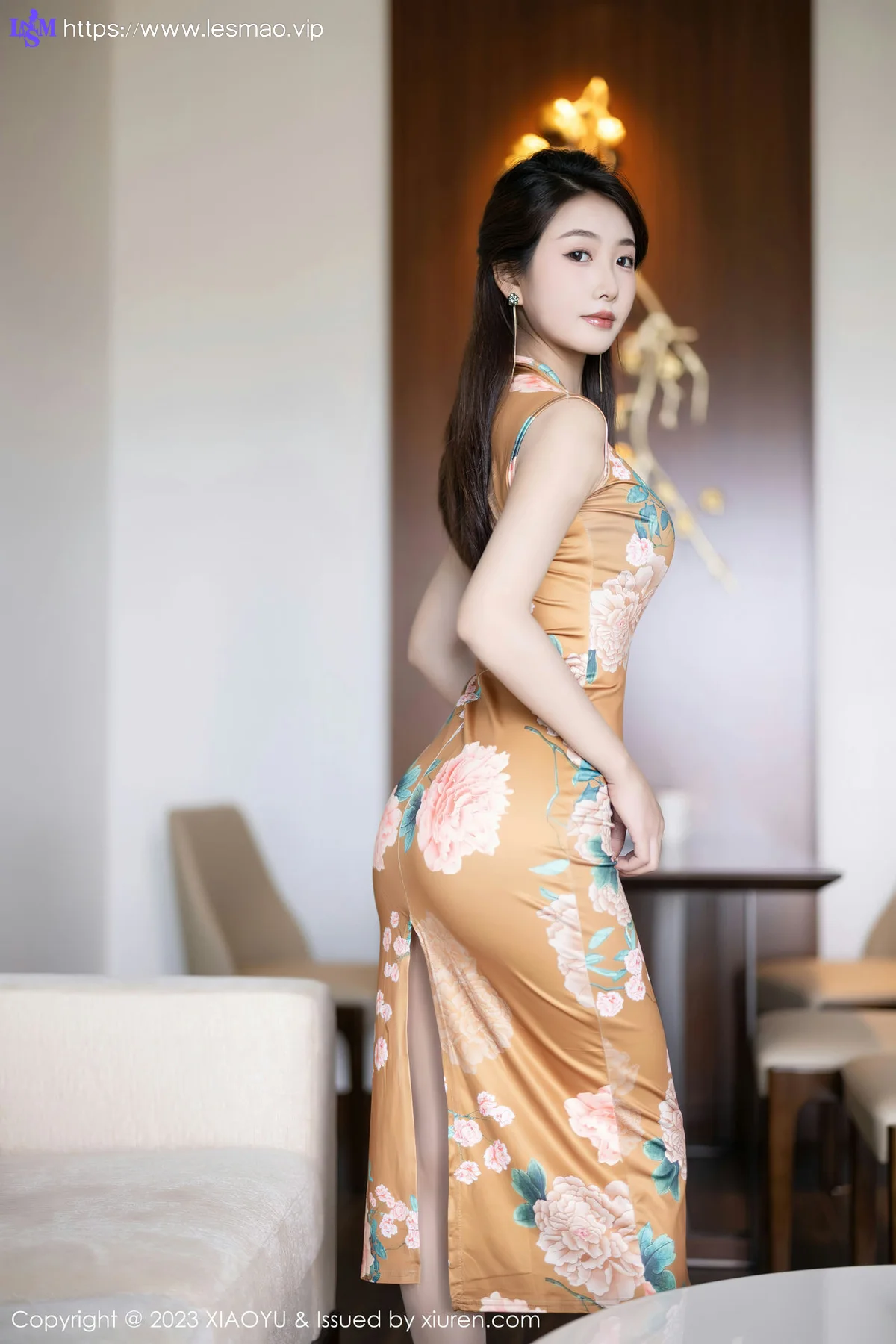 XIAOYU  语画  Vol.1133  苏苏阿 暖色旗袍性感写真2 - 10
