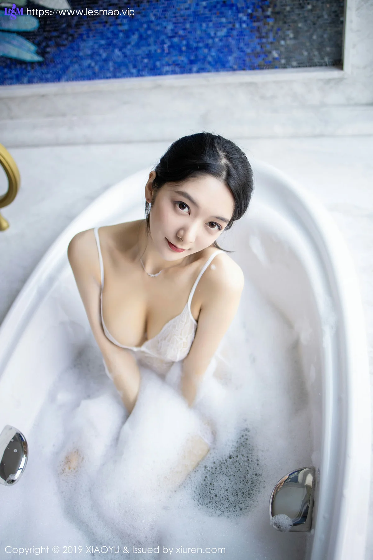 XIAOYU  语画界 Vol.223 浴池诱人酥胸 Angela小热巴 性感写真 - 8