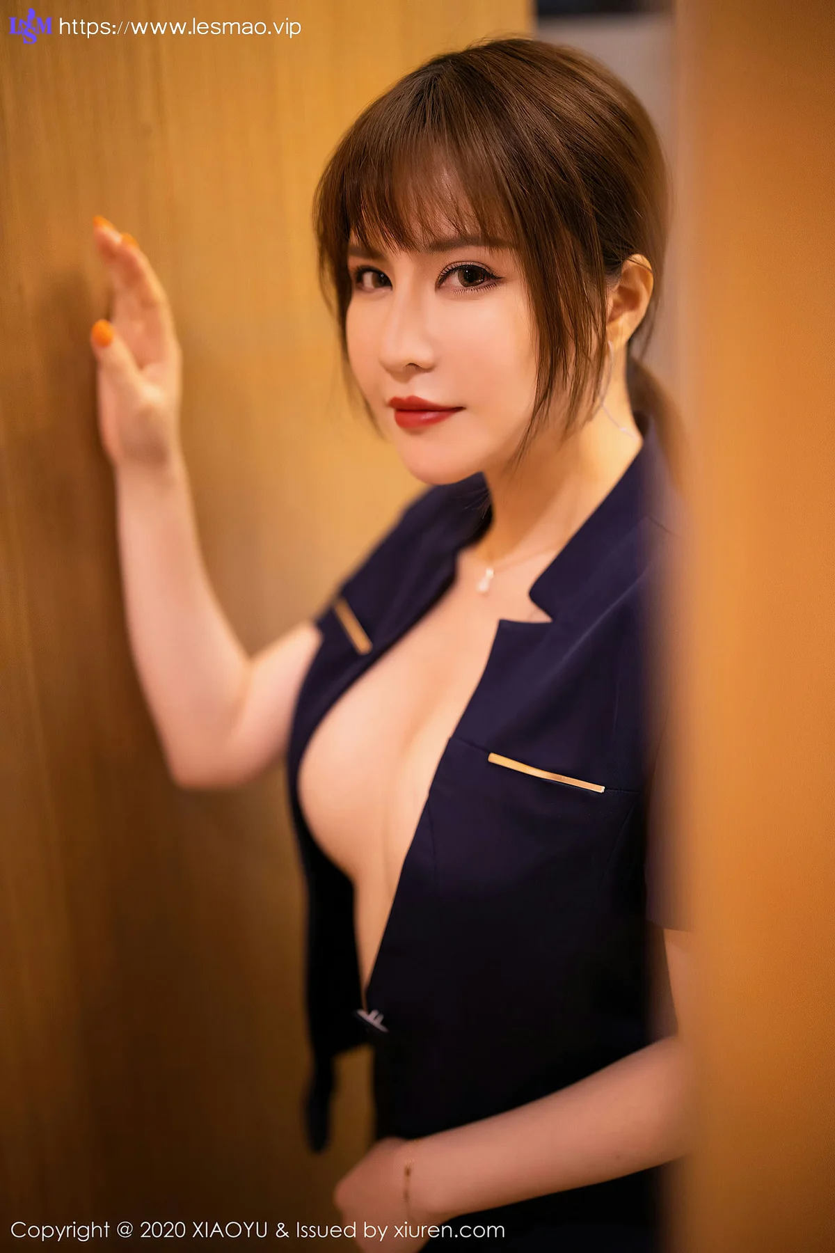 XIAOYU 语画界 Vol.350 制服酥胸 夏小雅 - 3