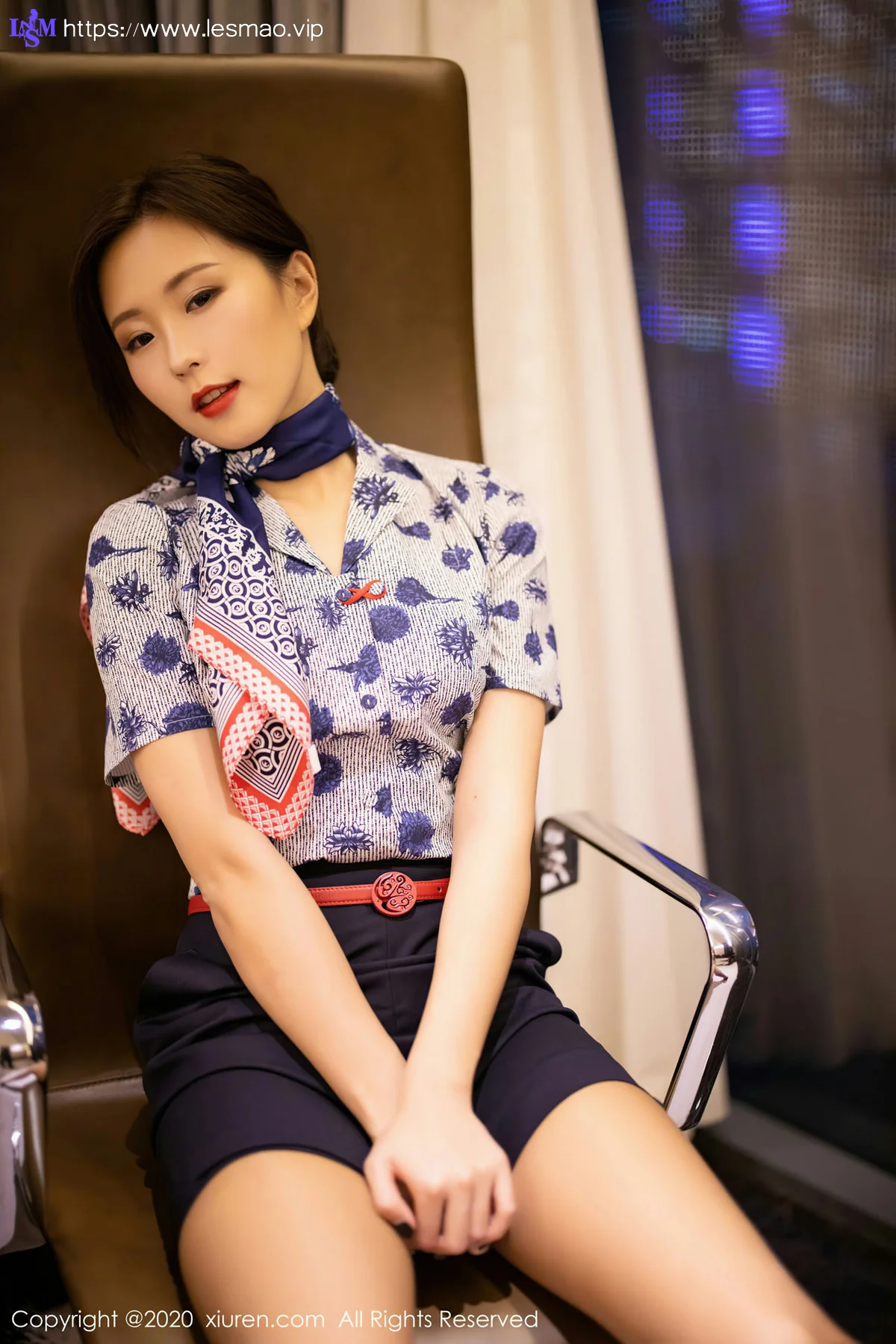 XIAOYU  语画界 Vol.407 空姐制服 杨紫嫣cynthia - 1