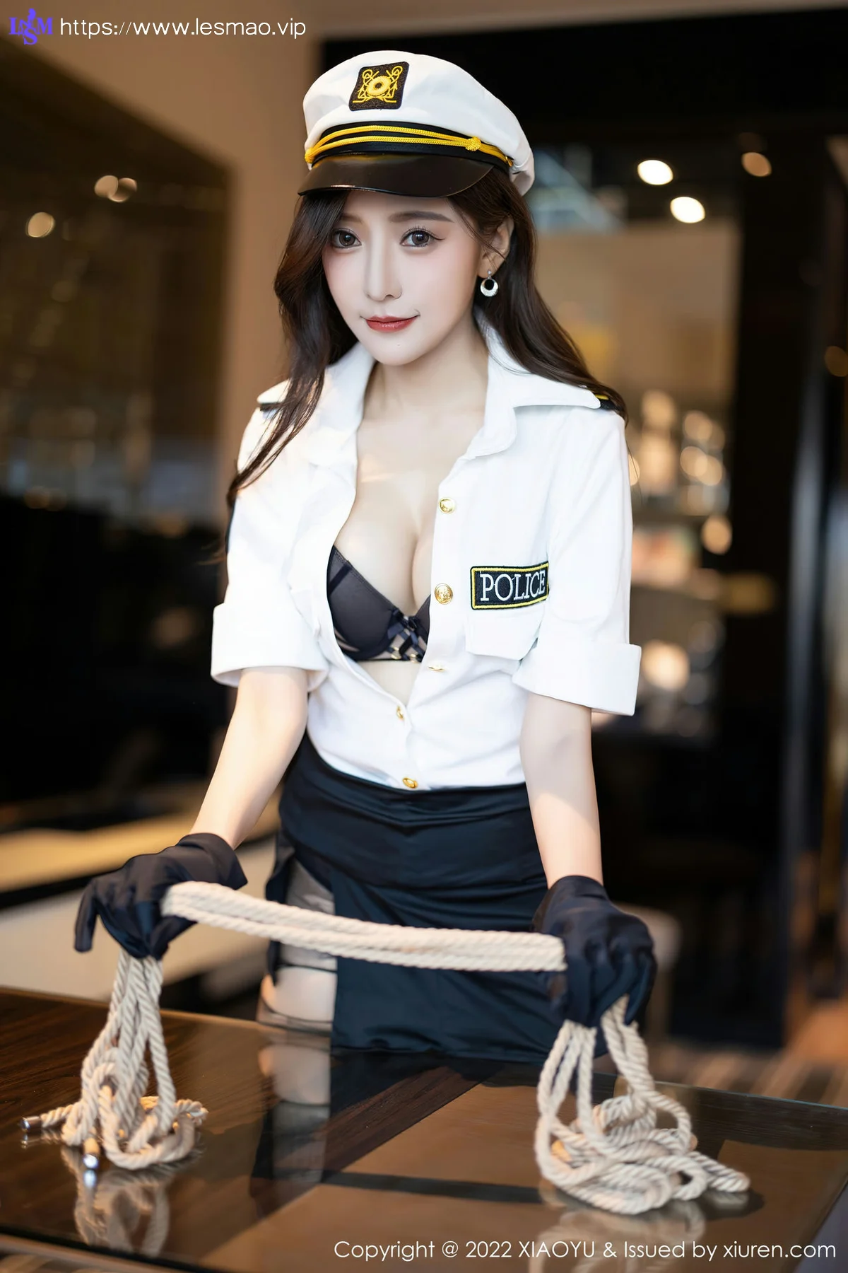 XIAOYU  语画界 Vol.867  王馨瑶yanni 韩国女警官制服性感写真1 - 4