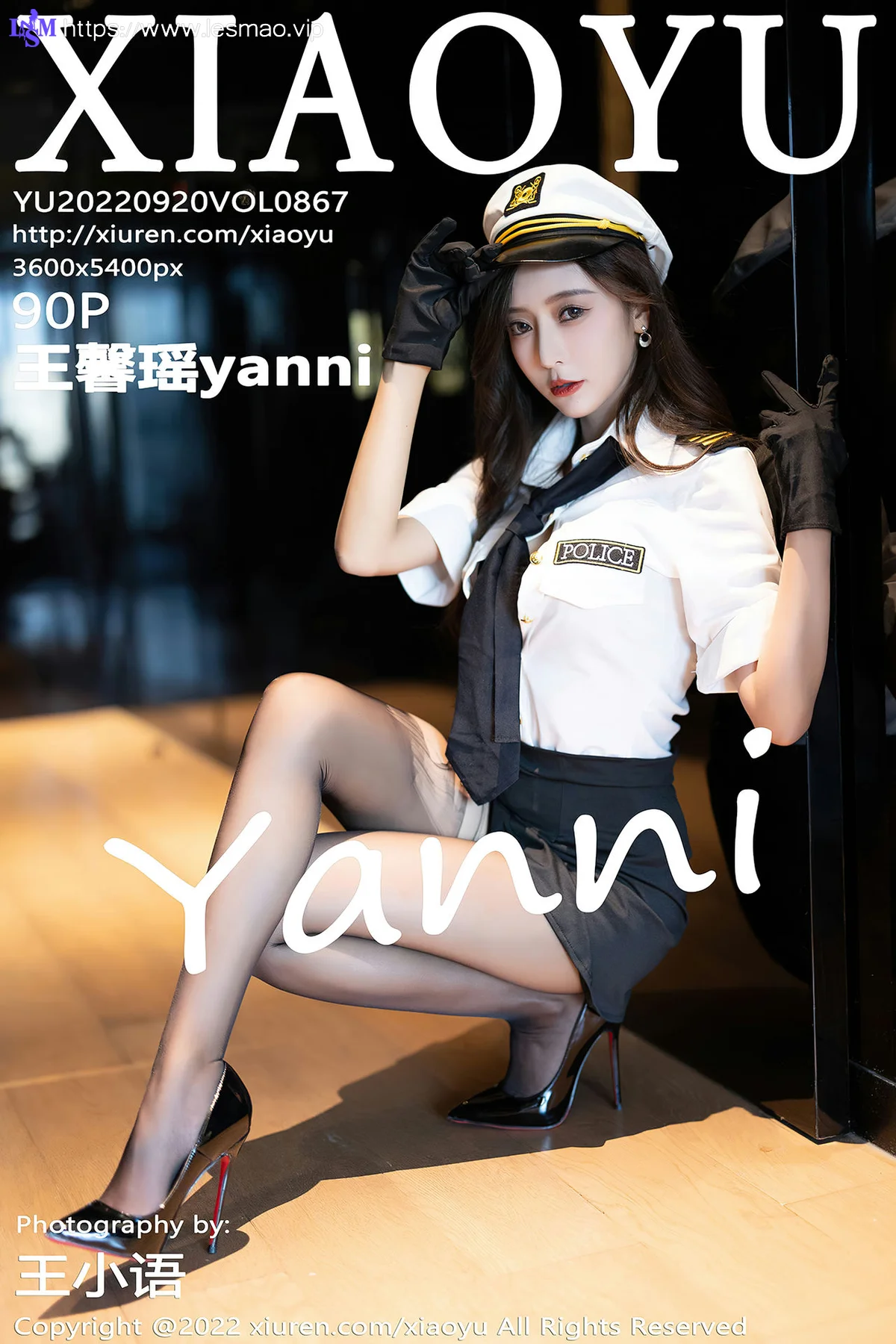 XIAOYU  语画界 Vol.867  王馨瑶yanni 韩国女警官制服性感写真1 - 3