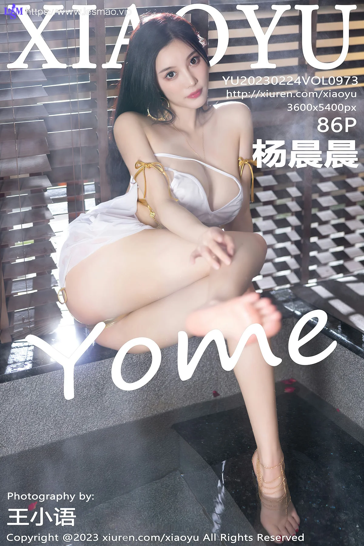 XIAOYU  语画界 Vol.973  杨晨晨Yome 温泉湿身纱裙性感写真1 - 7