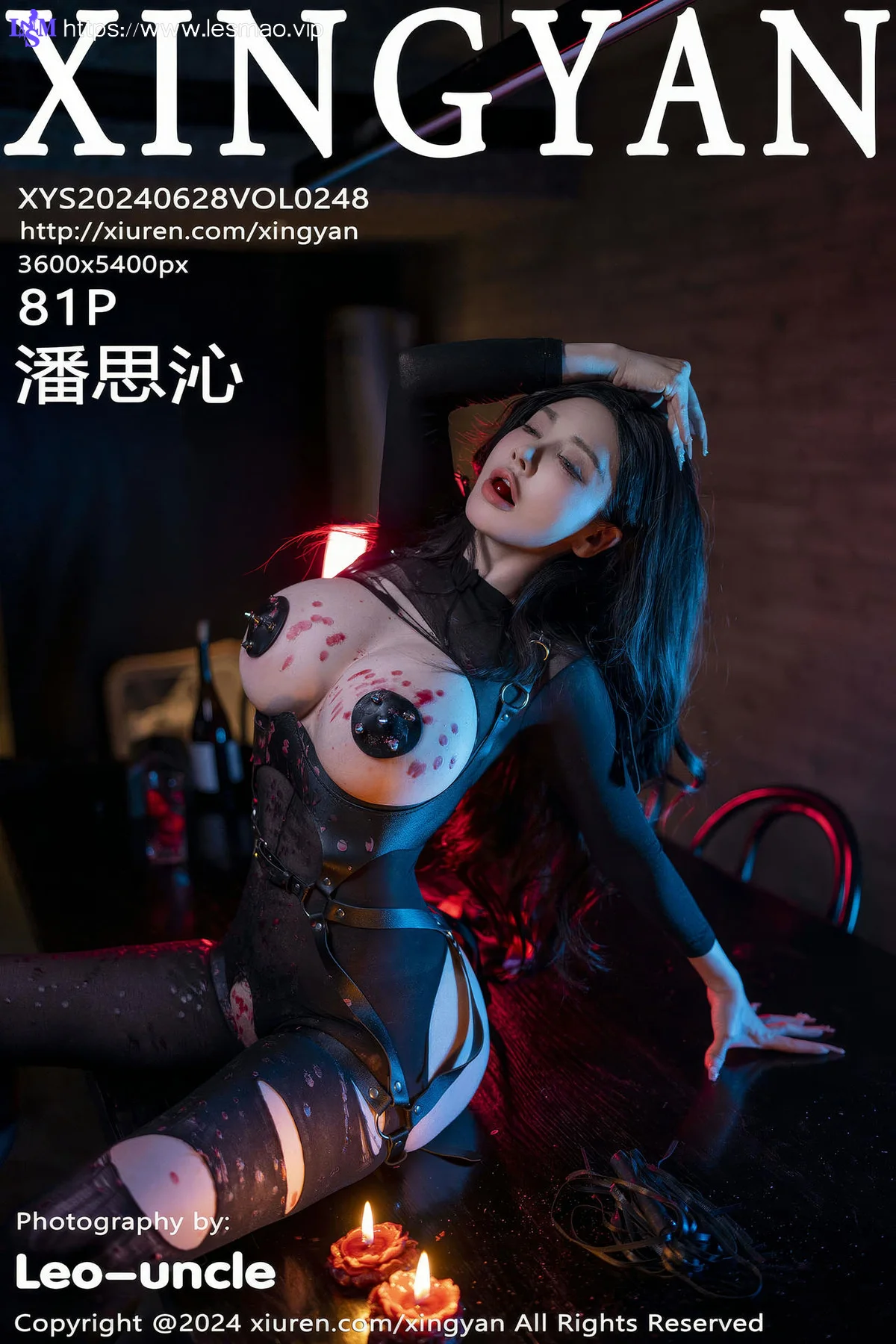 XINGYAN 星颜社 Vol.248 潘思沁 轻透网纱连体衣性感写真111 - 2