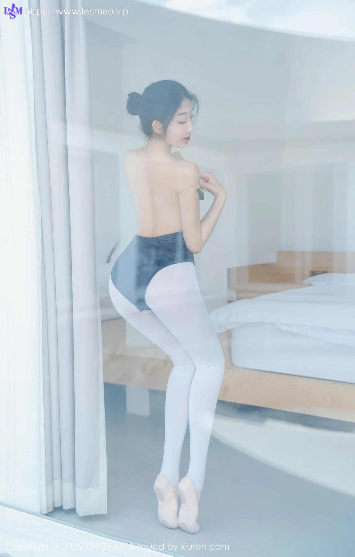 XINGYAN 星颜社 Vol.345 星冉 深色芭蕾舞服 - 7