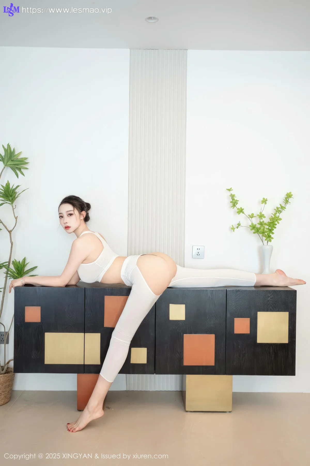 XINGYAN 星颜社 Vol.346 清妙 白色运动服身姿苗条 - 8