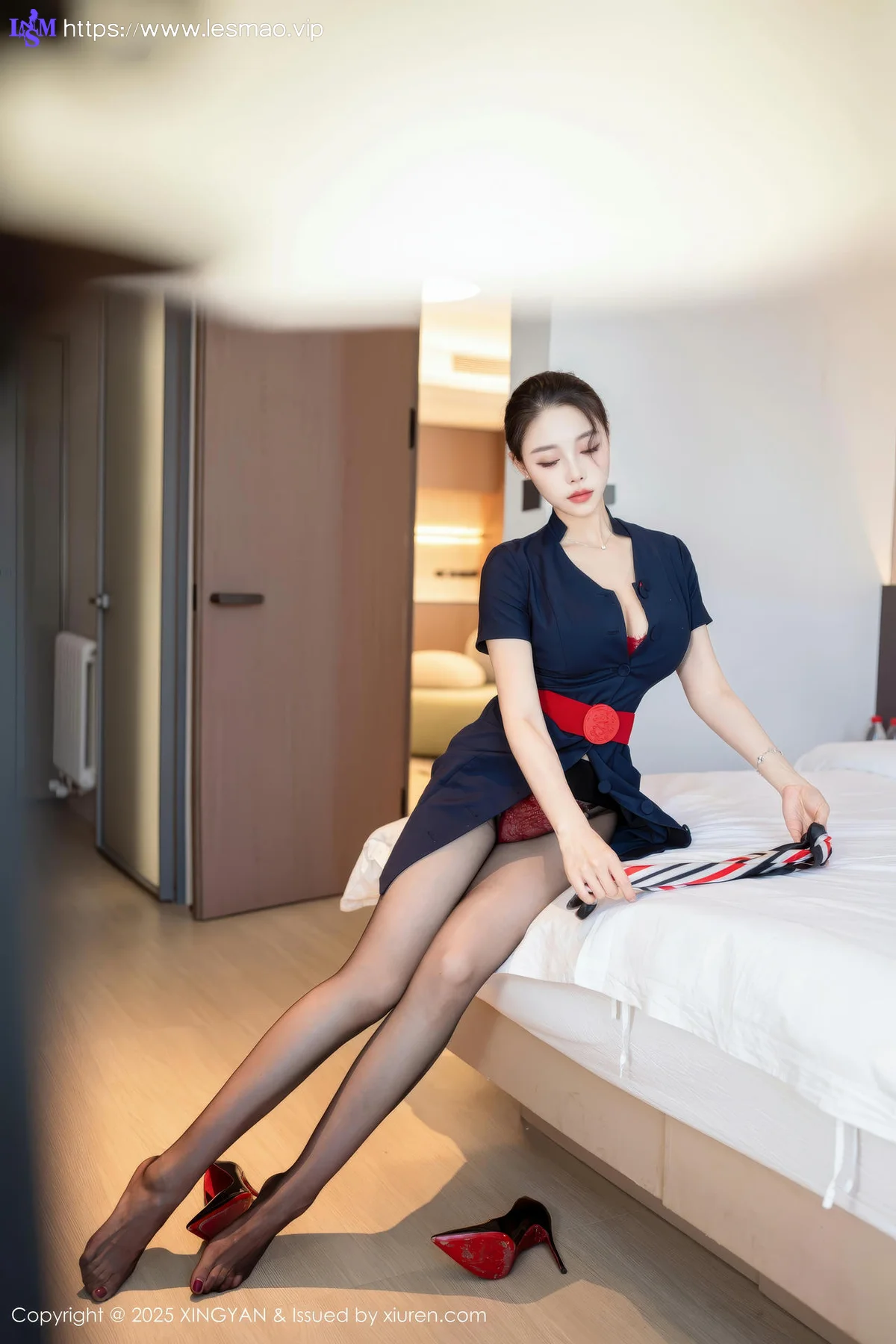 XINGYAN 星颜社 Vol.354 清妙 空姐制服诱惑 - 3