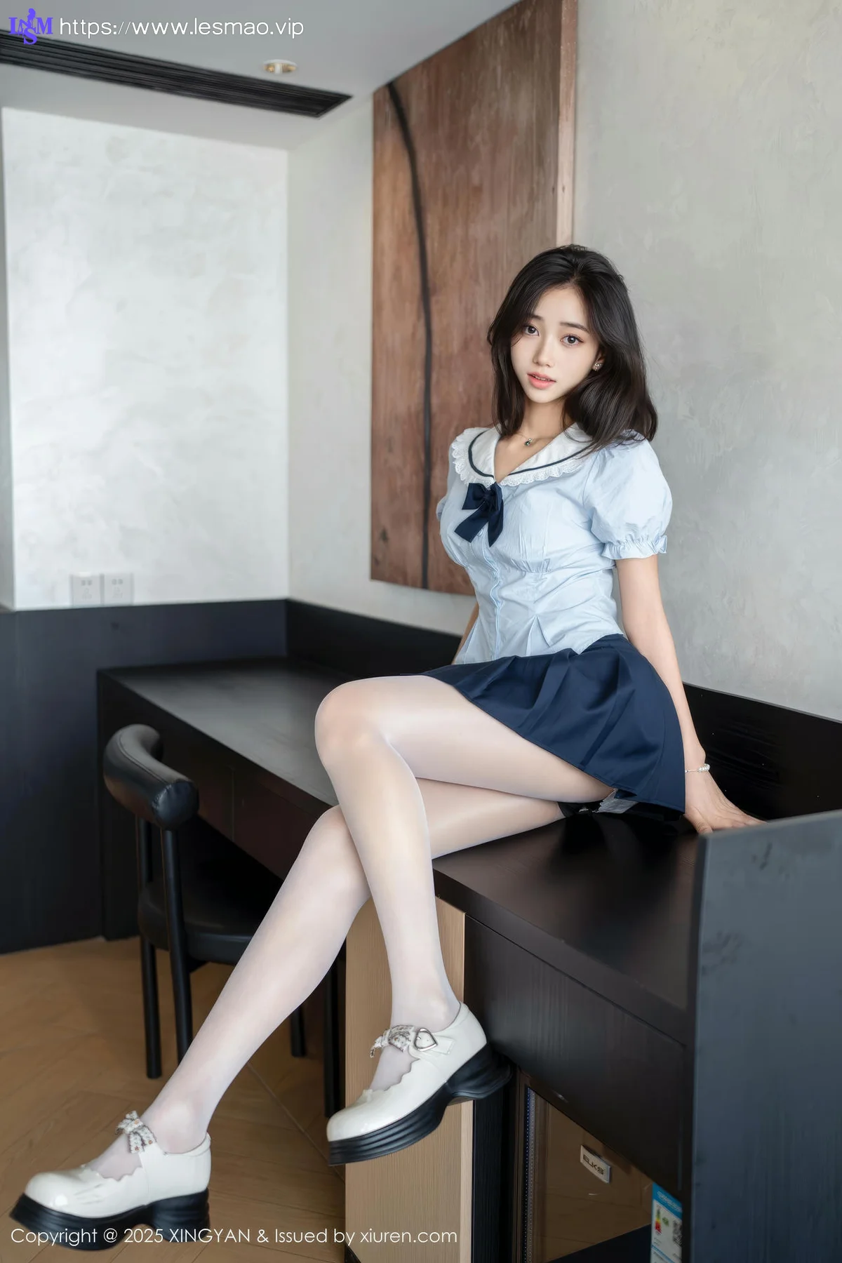 XINGYAN 星颜社 Vol.360 时安安 白色丝袜清纯jk - 3