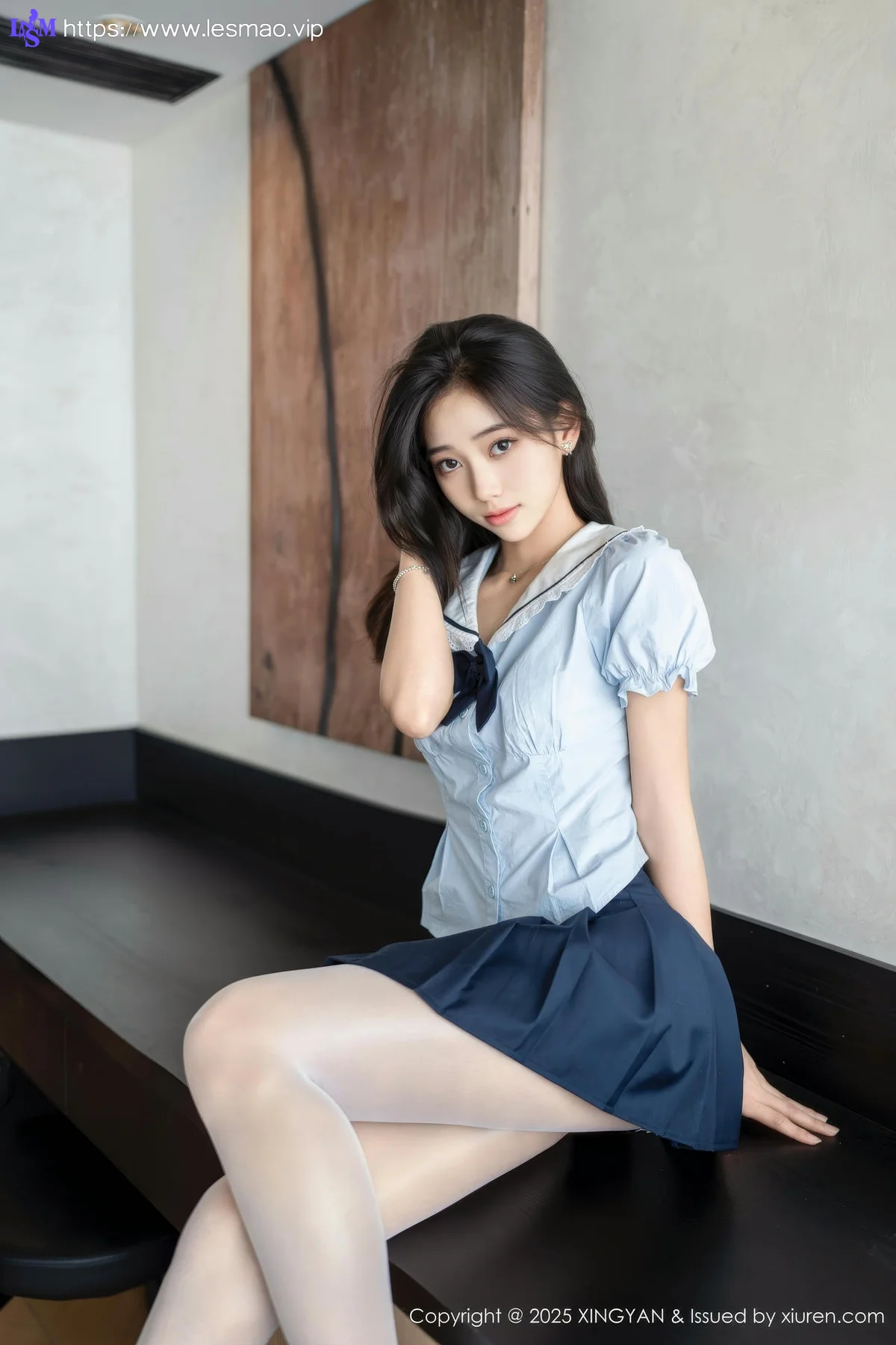 XINGYAN 星颜社 Vol.360 时安安 白色丝袜清纯jk - 4