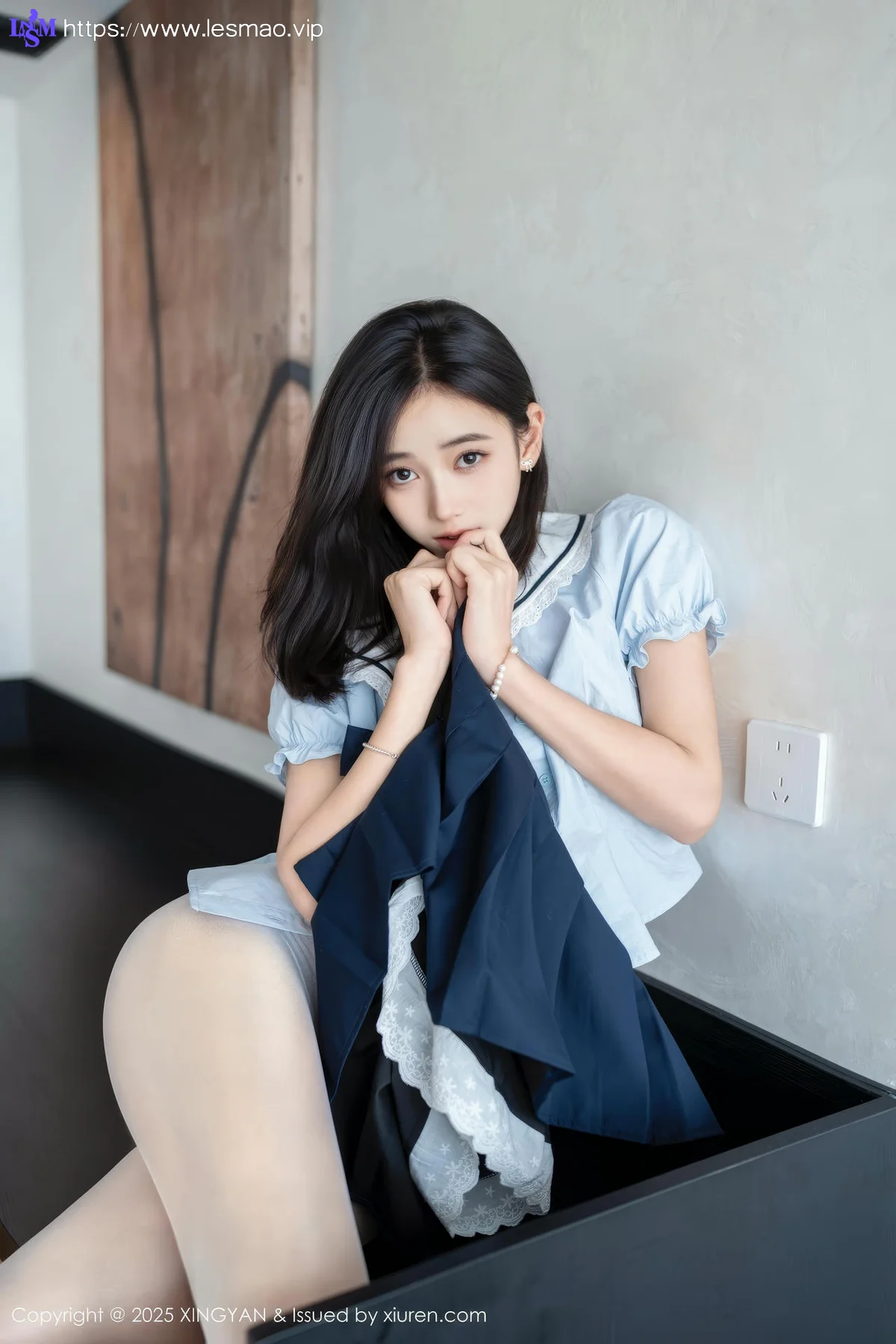 XINGYAN 星颜社 Vol.360 时安安 白色丝袜清纯jk - 3