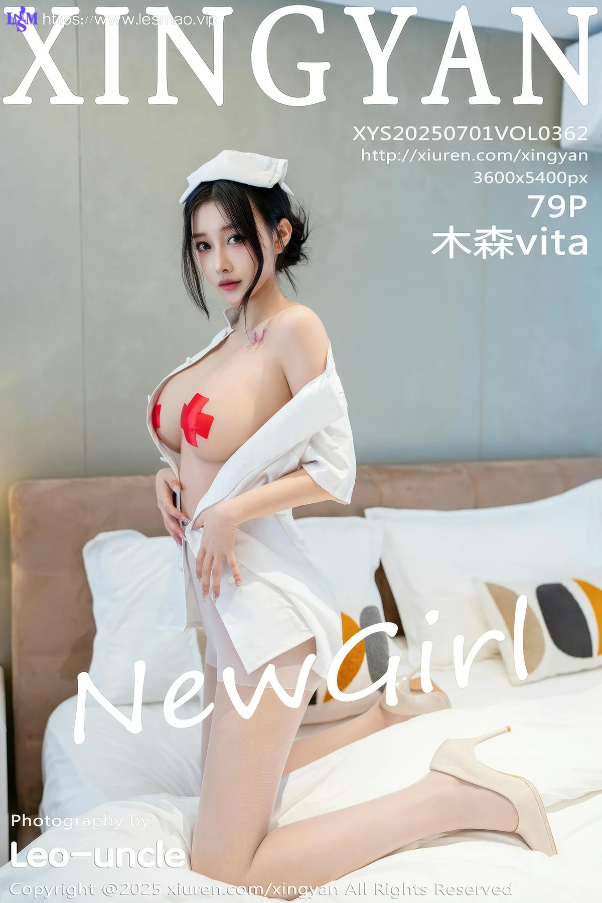 XINGYAN 星颜社 Vol.362 木森vita 白色护士制服诱惑 - 10