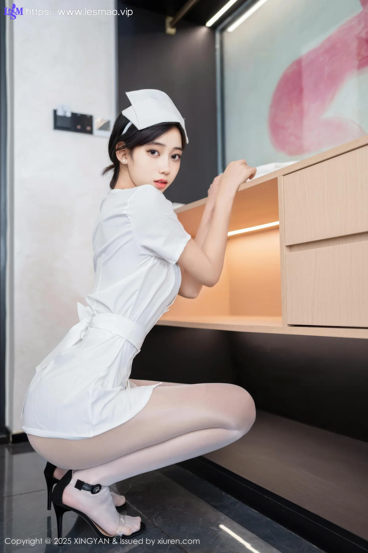 XINGYAN 星颜社 Vol.371 时安安 白色护士制服 - 2