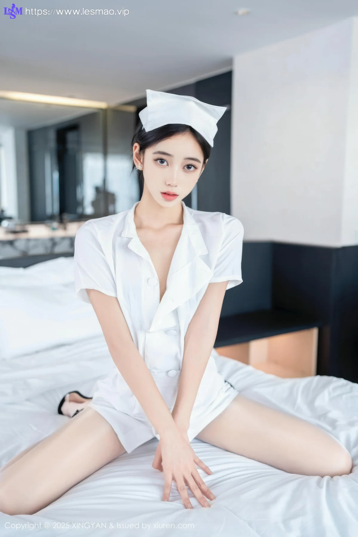 XINGYAN 星颜社 Vol.371 时安安 白色护士制服 - 4