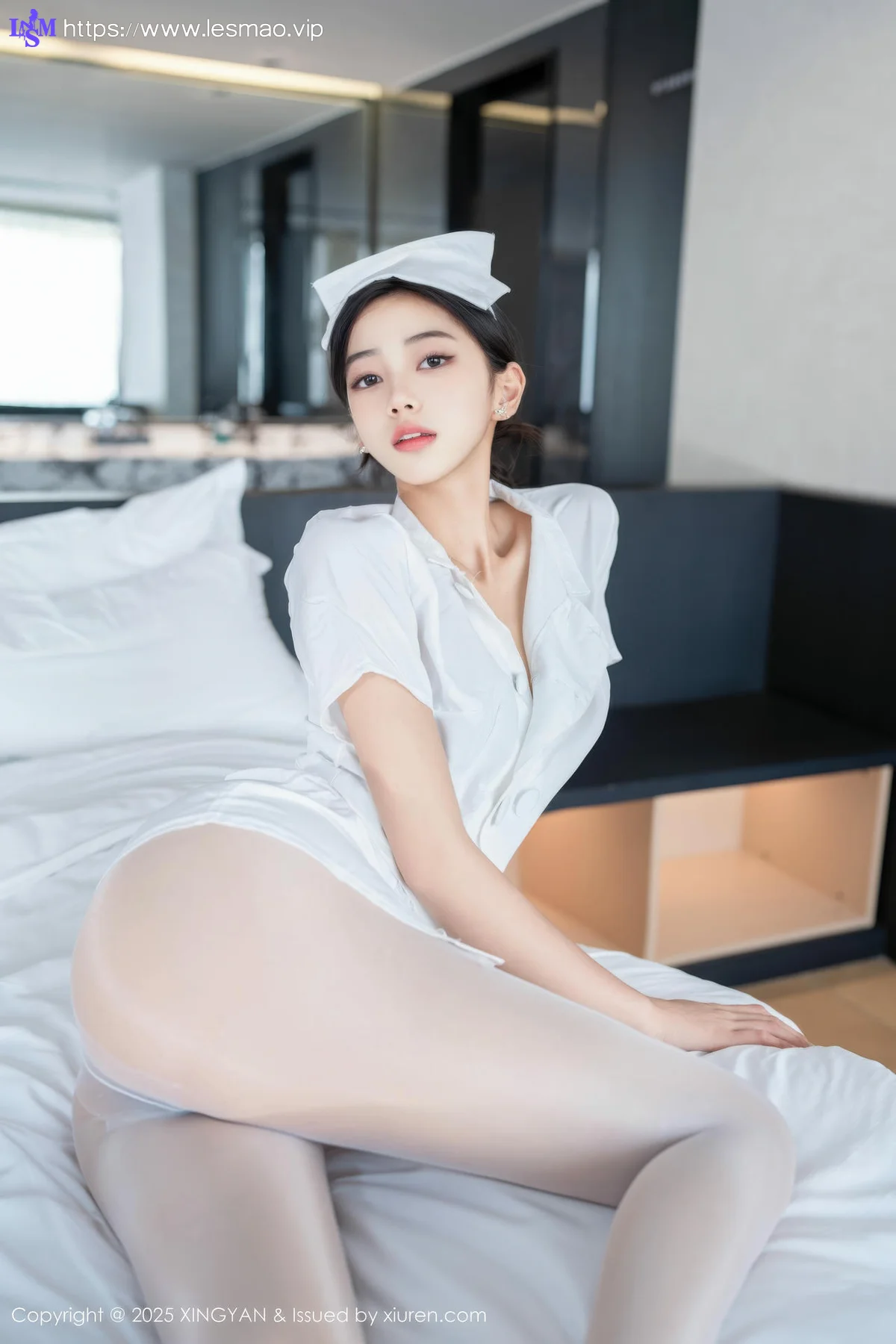 XINGYAN 星颜社 Vol.371 时安安 白色护士制服 - 9