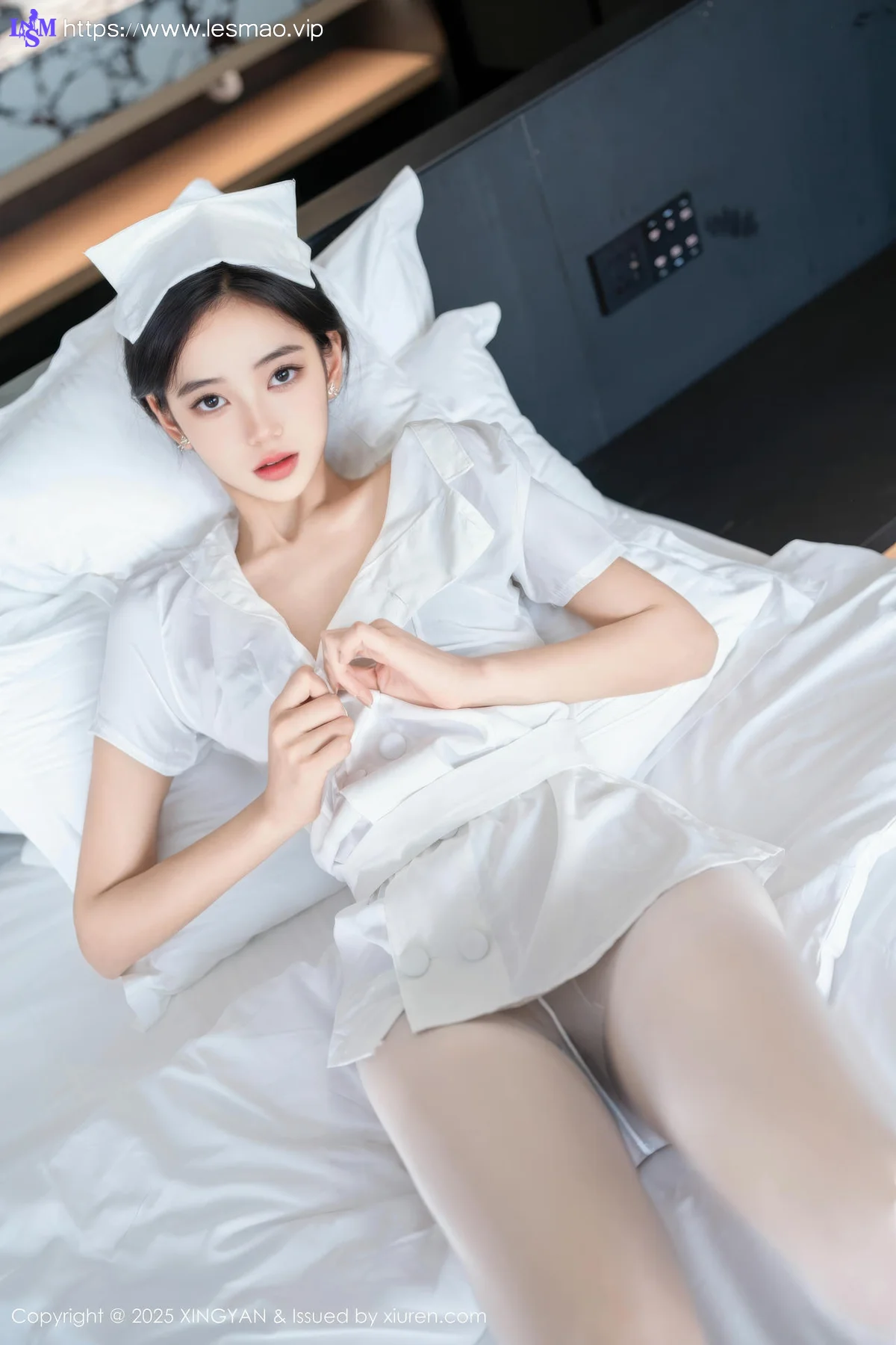 XINGYAN 星颜社 Vol.371 时安安 白色护士制服 - 6