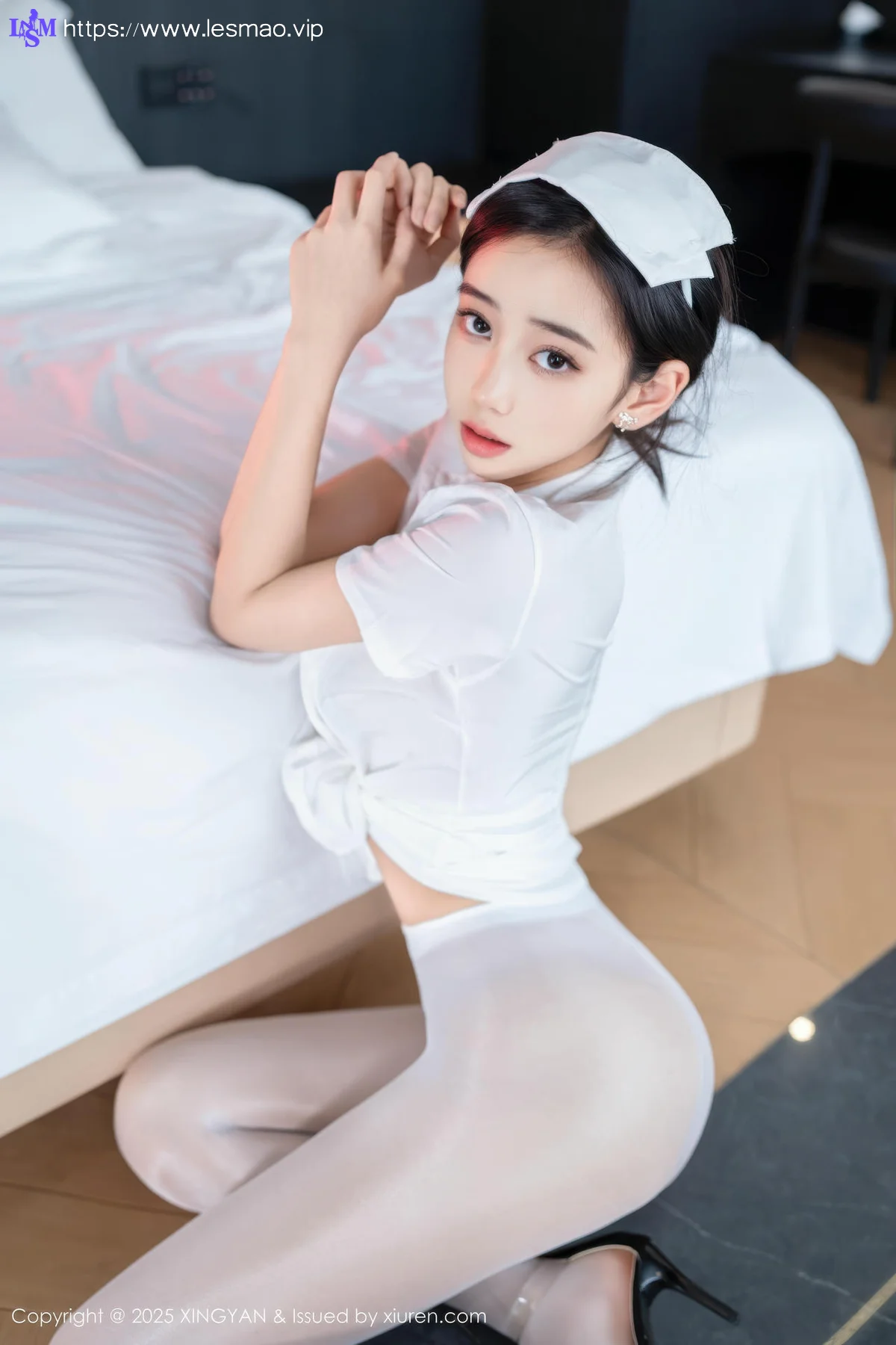 XINGYAN 星颜社 Vol.371 时安安 白色护士制服 - 6
