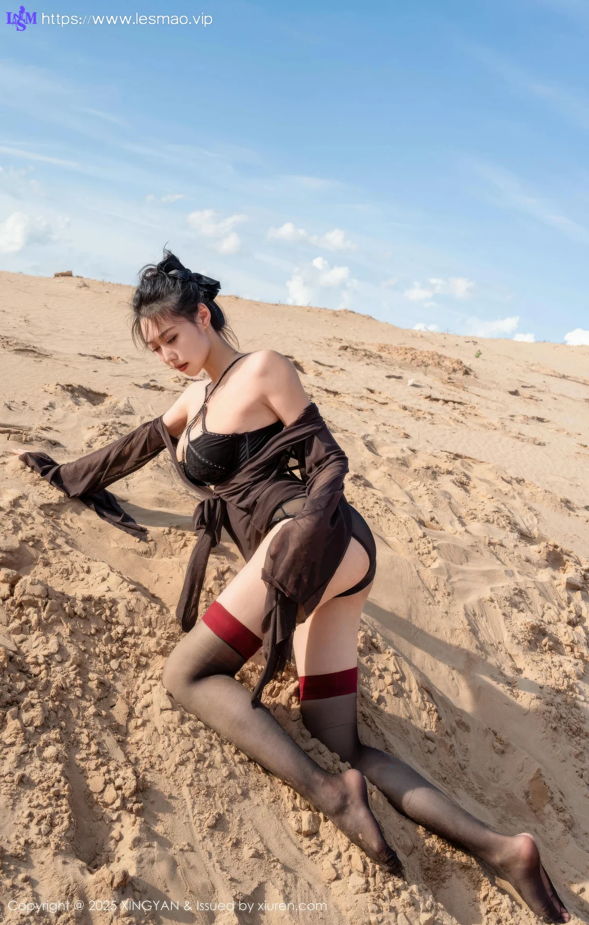 XINGYAN 星颜社 Vol.387 清妙 性感魅惑黑丝 - 6