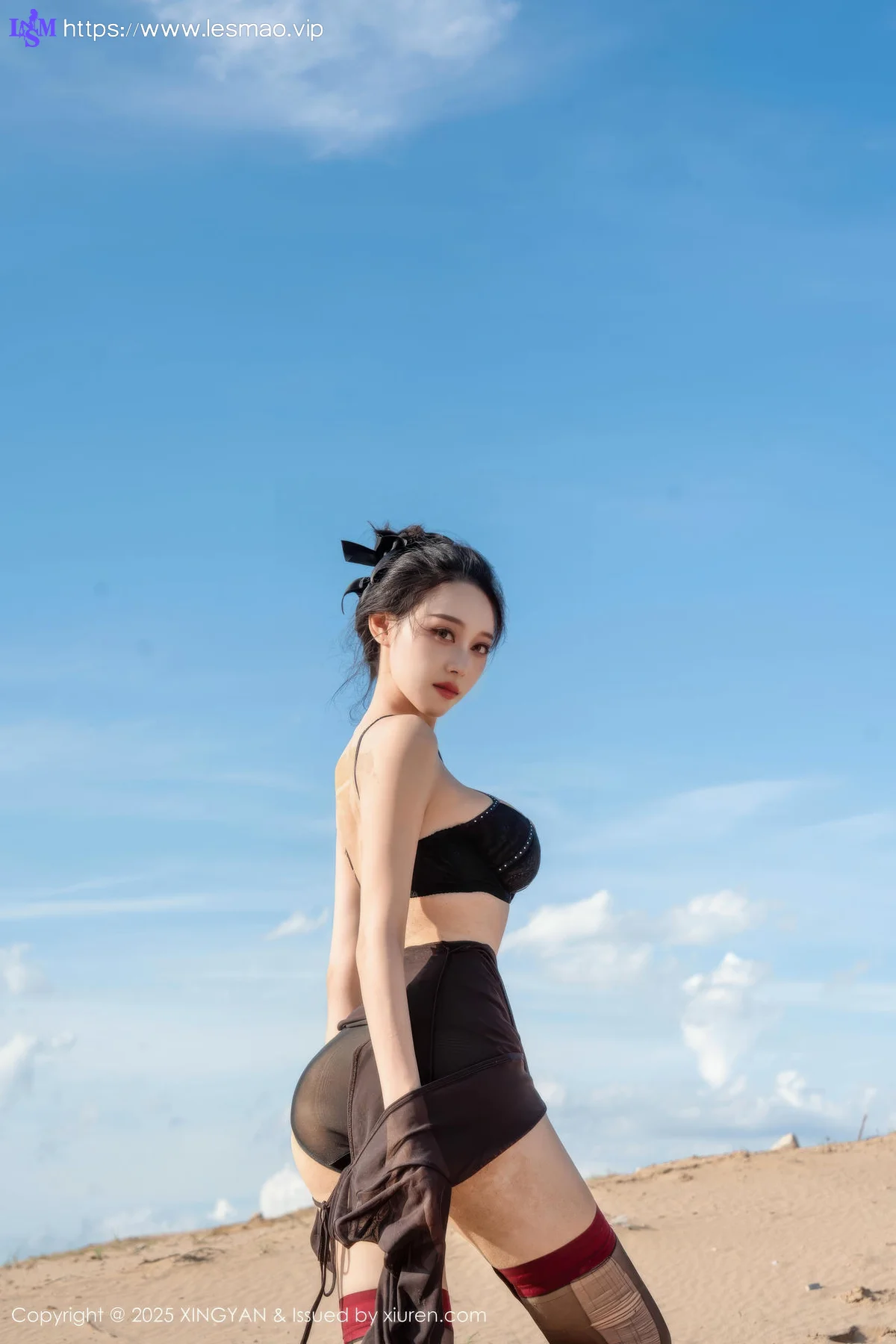 XINGYAN 星颜社 Vol.387 清妙 性感魅惑黑丝 - 2