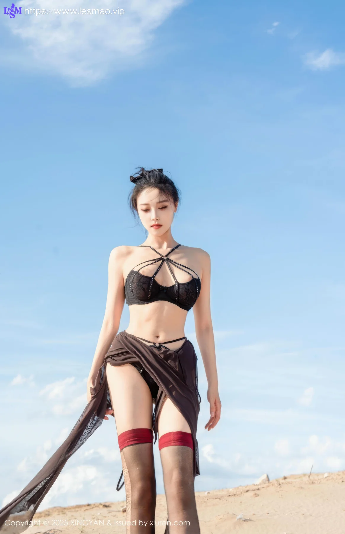 XINGYAN 星颜社 Vol.387 清妙 性感魅惑黑丝 - 4