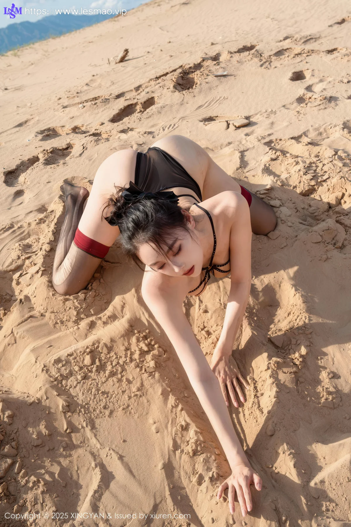 XINGYAN 星颜社 Vol.387 清妙 性感魅惑黑丝 - 2