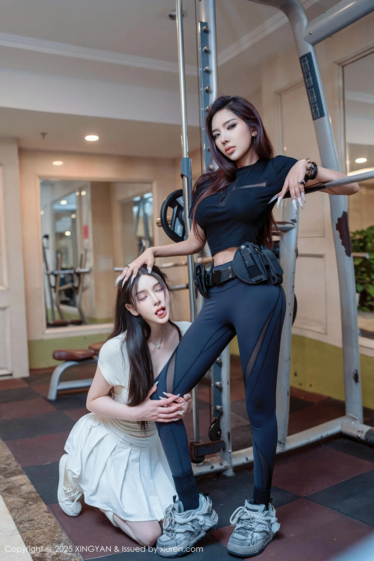 XINGYAN 星颜社 Vol.408 李丽莎 两位性感女神倾情性感 - 8