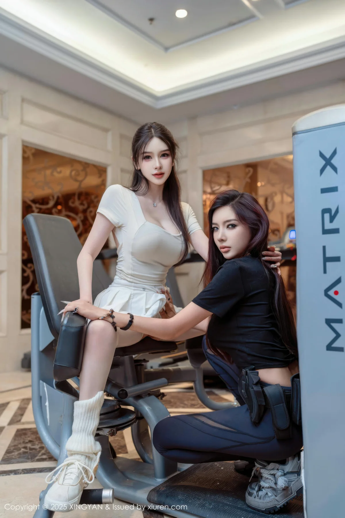 XINGYAN 星颜社 Vol.408 李丽莎 两位性感女神倾情性感 - 8