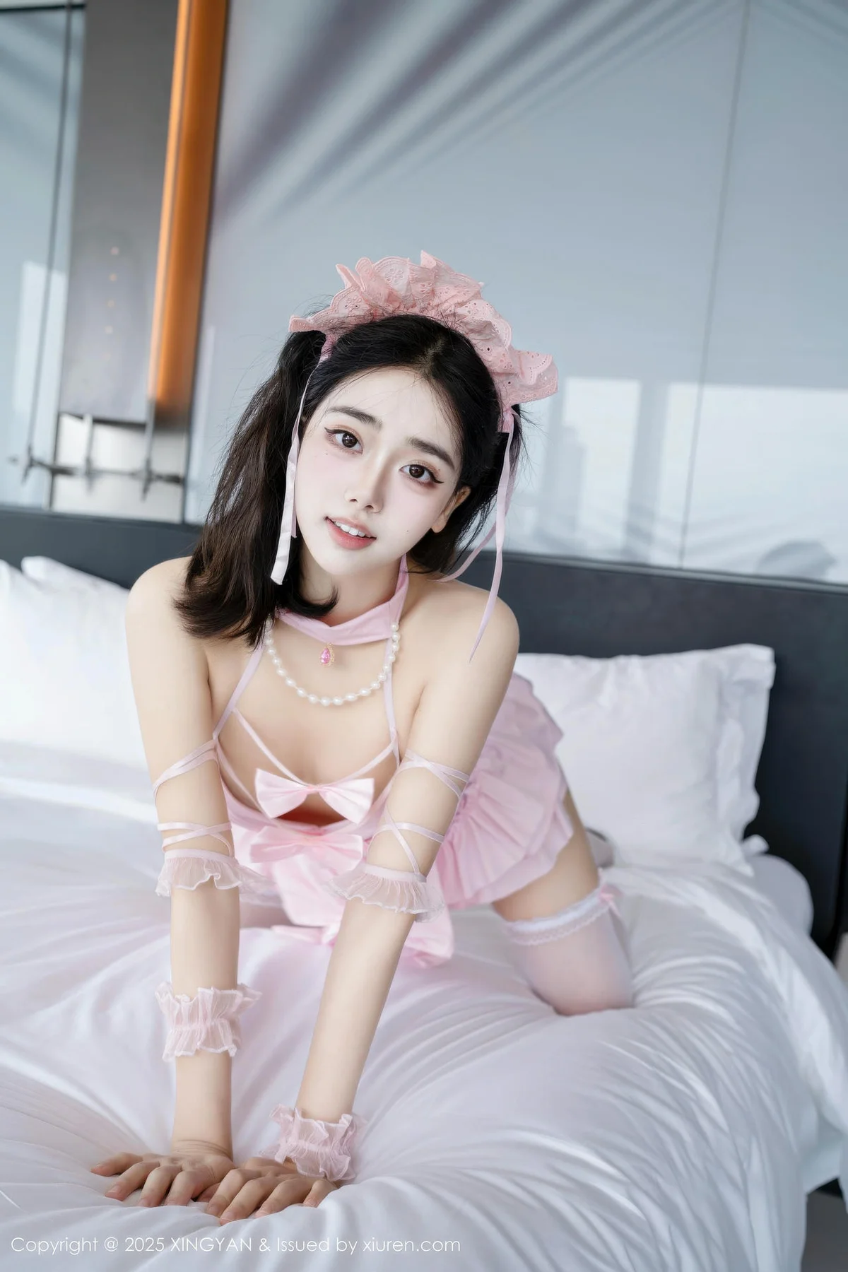XINGYAN 星颜社 Vol.417 阮福福 粉色情趣内衣 - 7