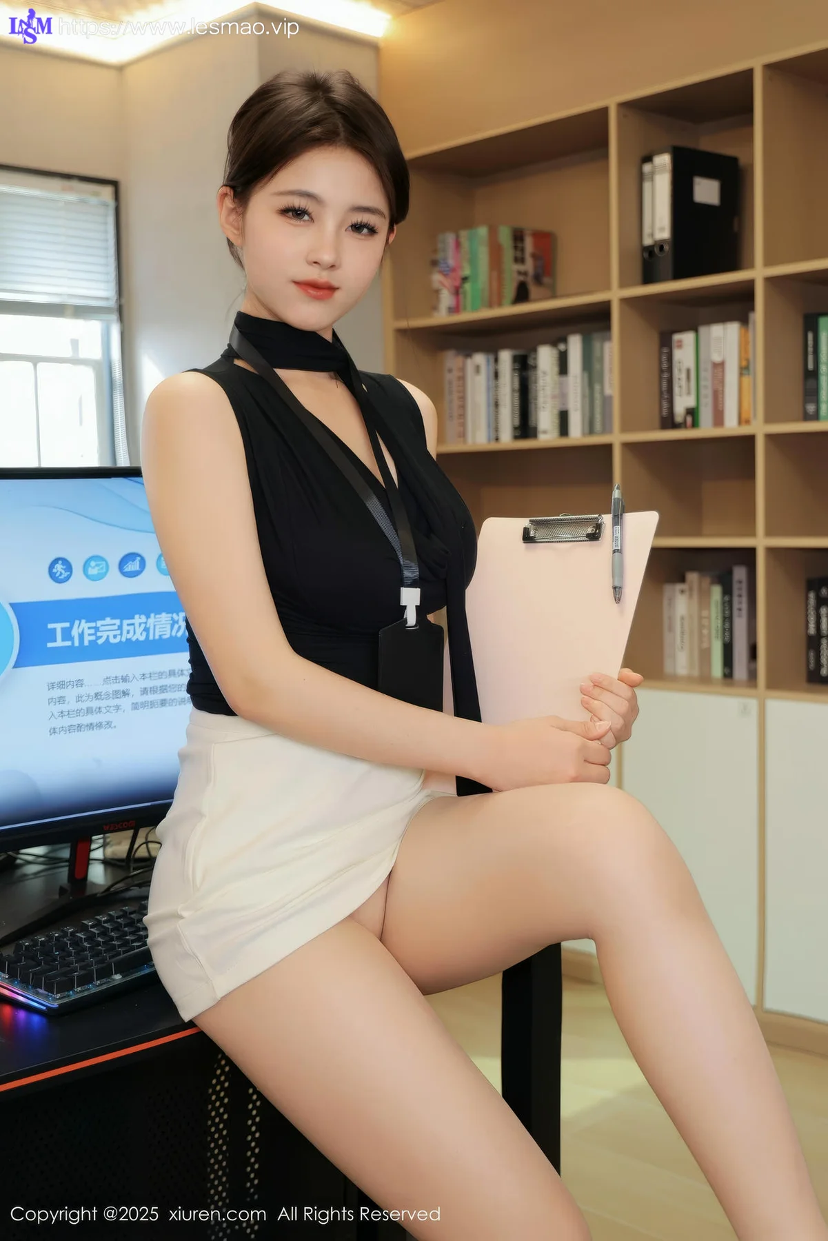 XiuRen 秀人 No.10052 小橘子orange 办公室ol场景 - 6
