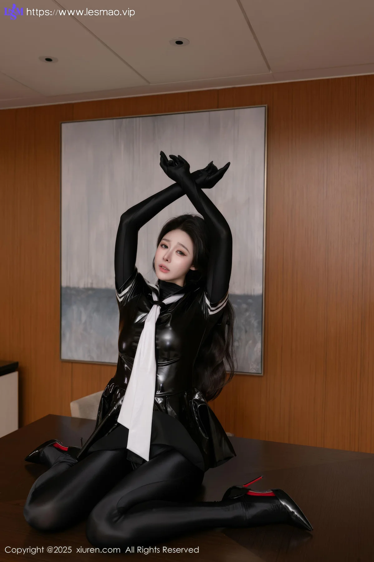 XiuRen 秀人 No.10087 小逗逗 诱惑皮裙私房美女 - 7