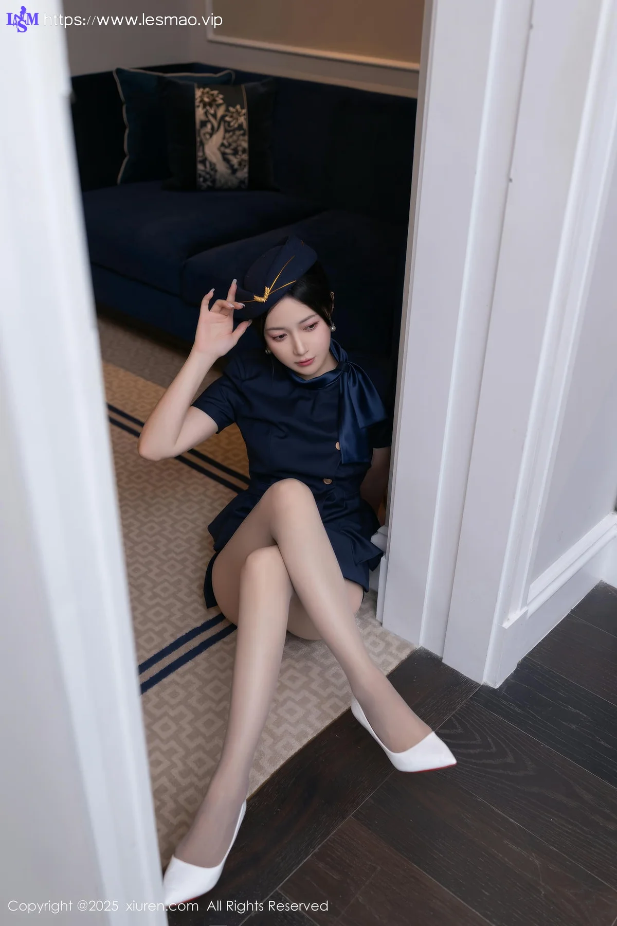 XiuRen 秀人 No.10142 鱼子酱Fish 制服女神服务 - 5