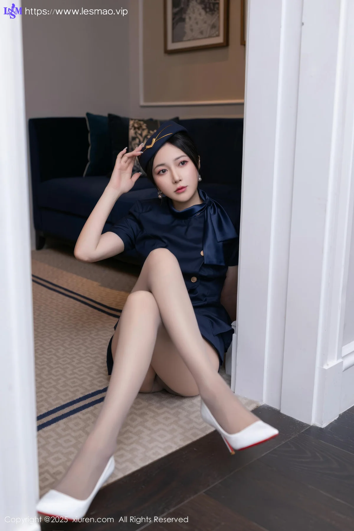 XiuRen 秀人 No.10142 鱼子酱Fish 制服女神服务 - 6