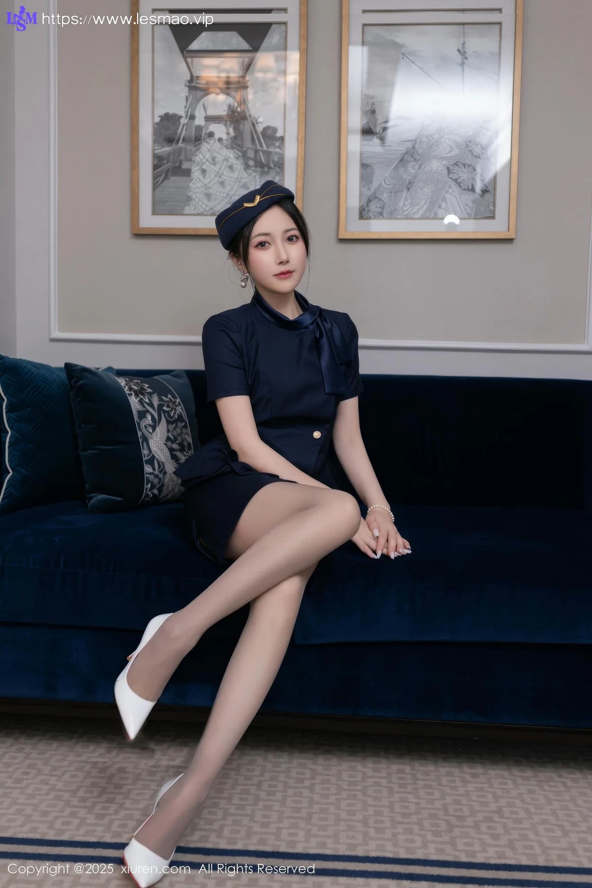 XiuRen 秀人 No.10142 鱼子酱Fish 制服女神服务 - 7