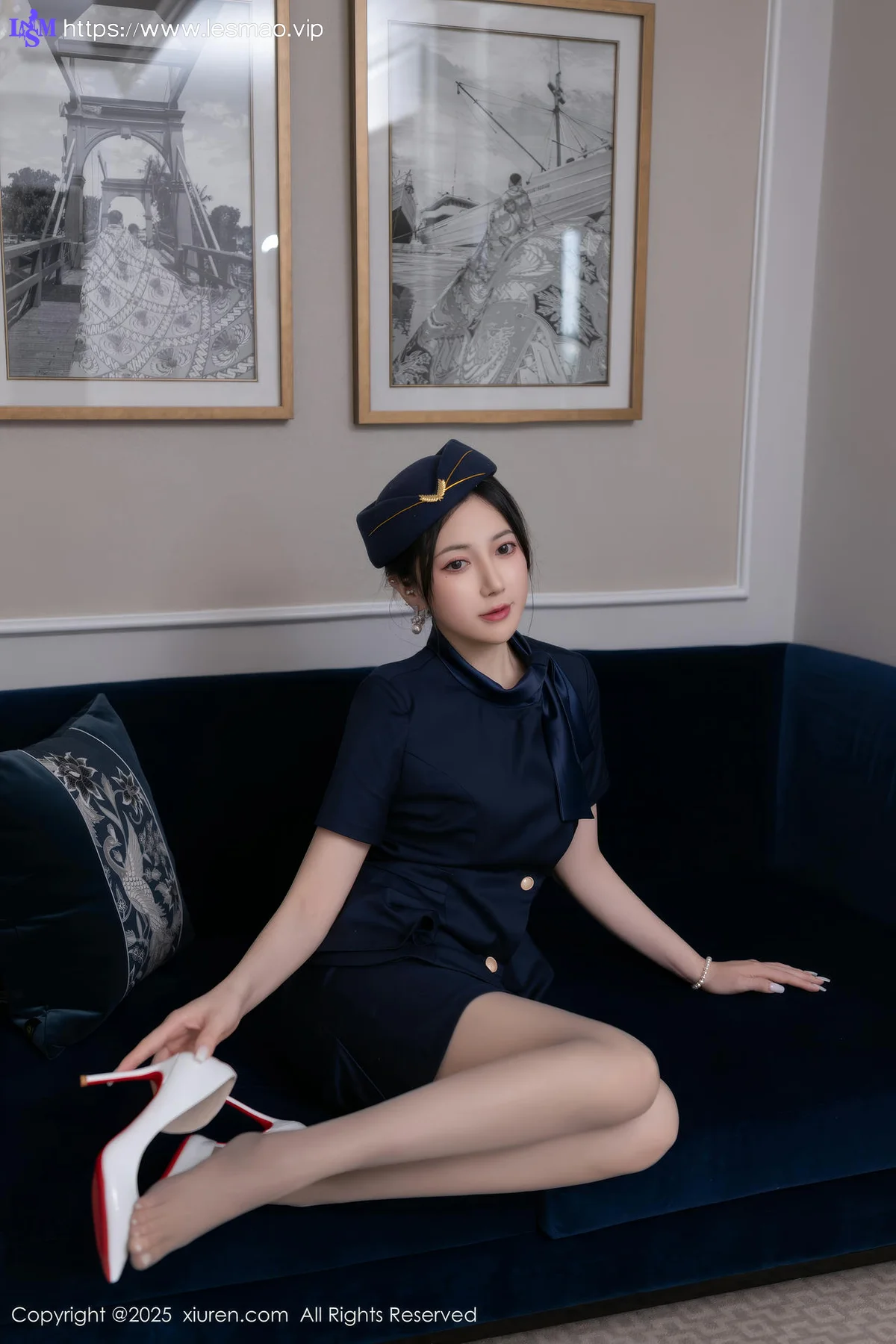 XiuRen 秀人 No.10142 鱼子酱Fish 制服女神服务 - 8