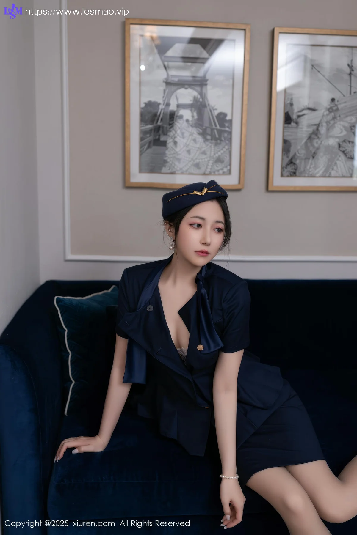 XiuRen 秀人 No.10142 鱼子酱Fish 制服女神服务 - 3
