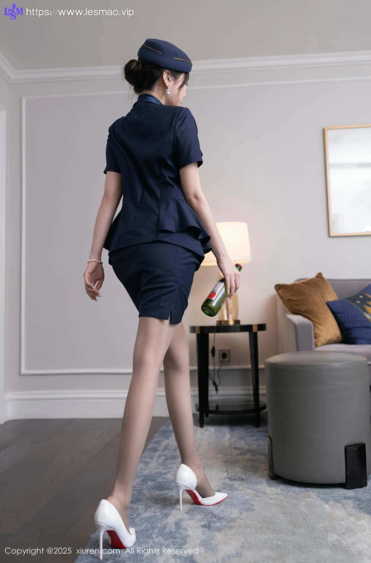 XiuRen 秀人 No.10142 鱼子酱Fish 制服女神服务 - 8