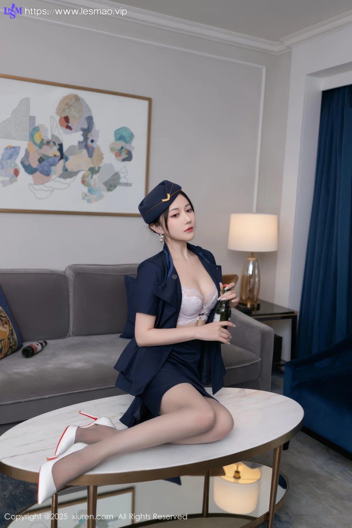 XiuRen 秀人 No.10142 鱼子酱Fish 制服女神服务 - 9