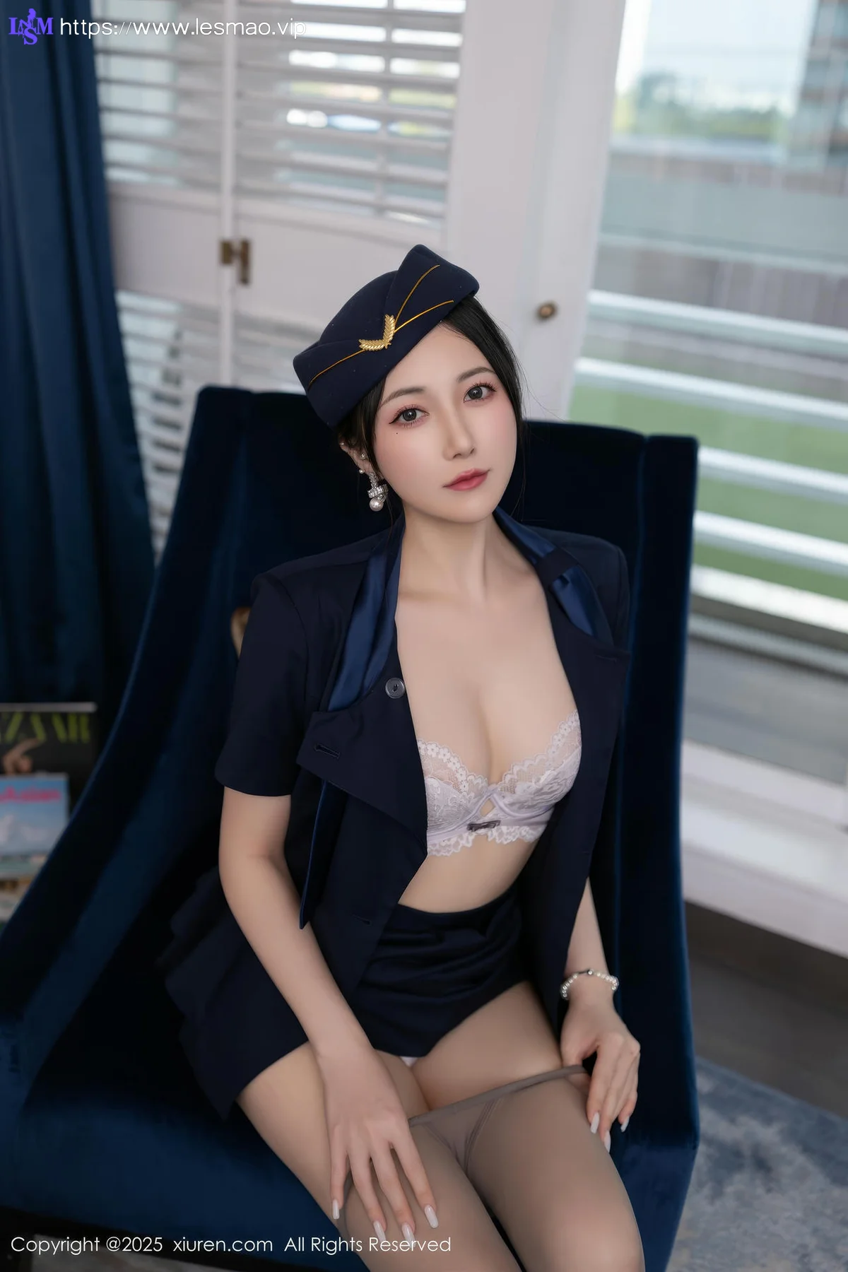 XiuRen 秀人 No.10142 鱼子酱Fish 制服女神服务 - 3