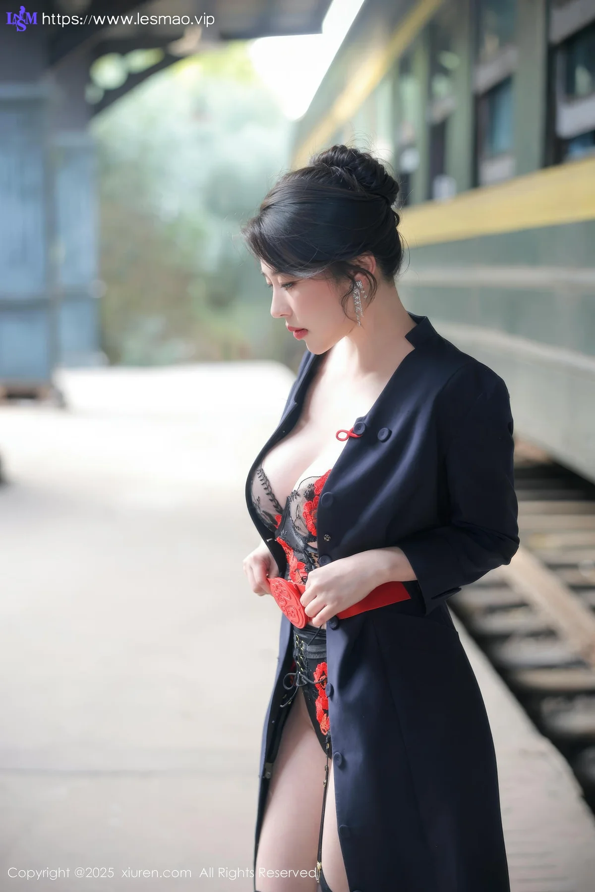 XiuRen 秀人 No.10155 白茹雪abby 性感空姐制服诱惑 - 9