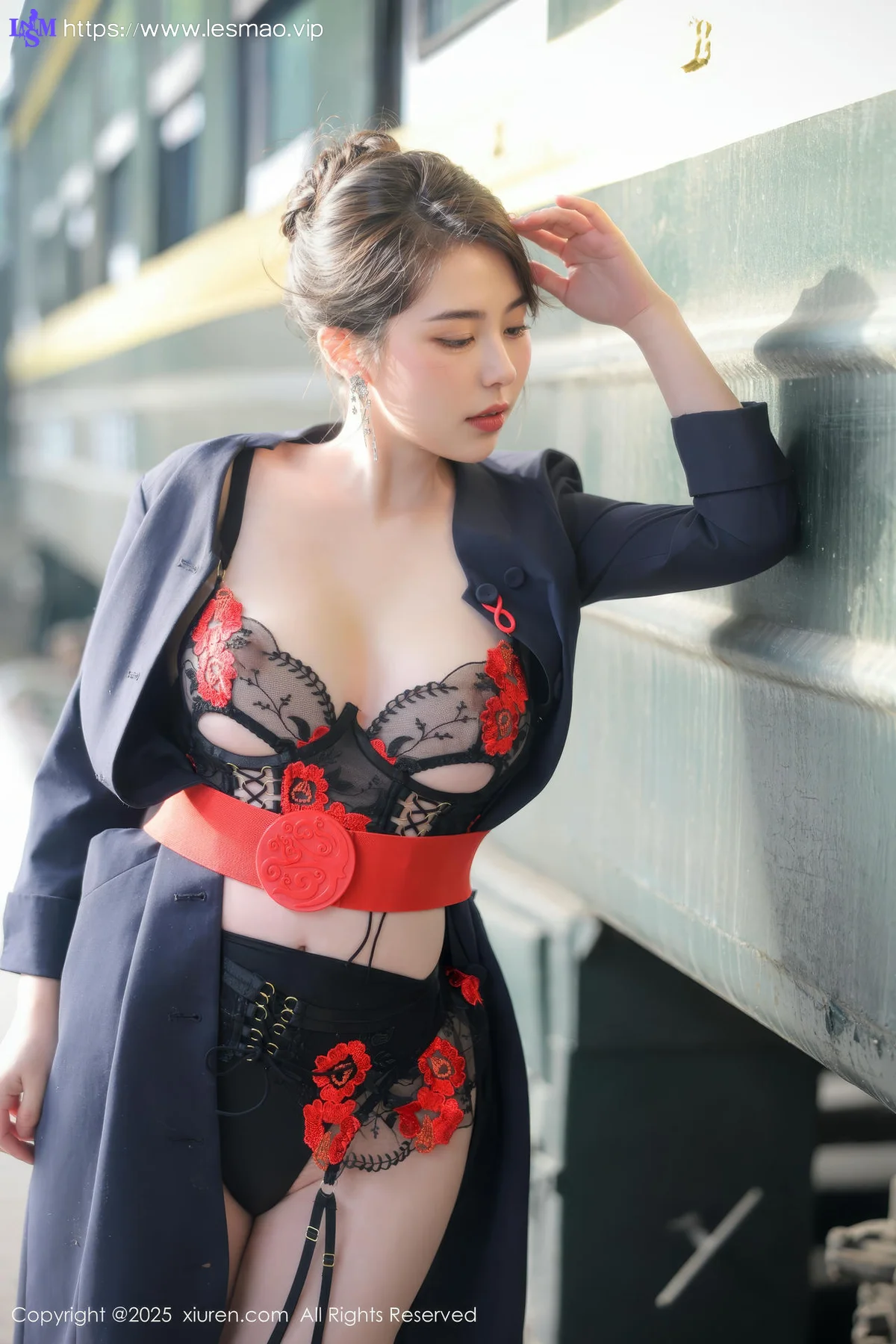 XiuRen 秀人 No.10155 白茹雪abby 性感空姐制服诱惑 - 4