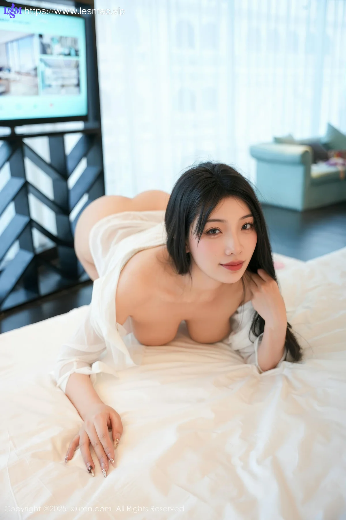 XiuRen 秀人 No.10163 小泡芙kiko 诱人肉色丝袜 - 6