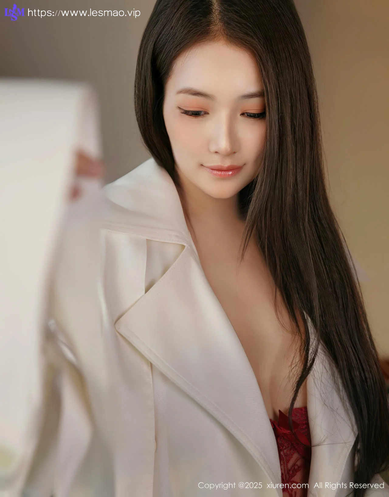 XiuRen 秀人 No.10174 娅轩ELVA 红色情趣内衣 - 5