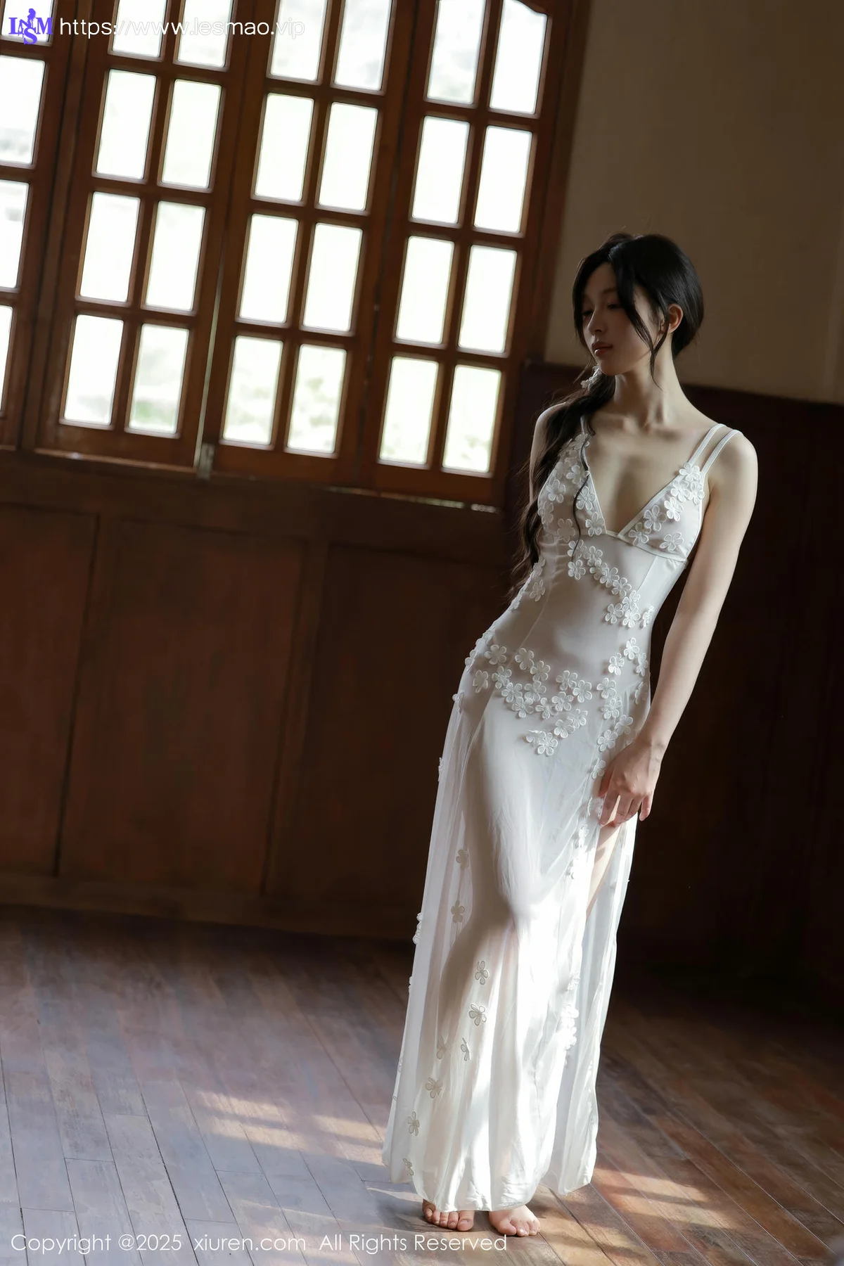 XiuRen 秀人 No.10198 橙子酱Lillian 首套写真白色蕾丝 - 10