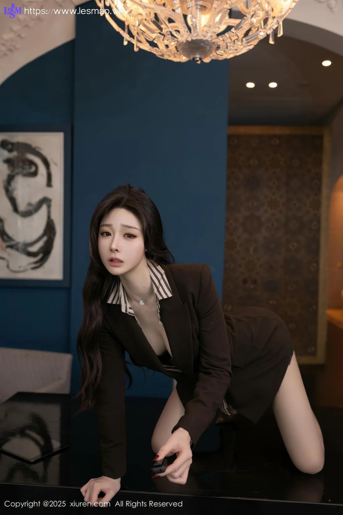 XiuRen 秀人 No.10202 小逗逗 性感灰色丝袜 - 7