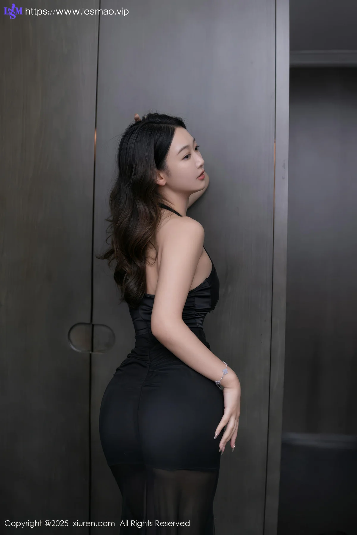 XiuRen 秀人 No.10208 唐安琪 黑色婚纱搭配性感 - 7