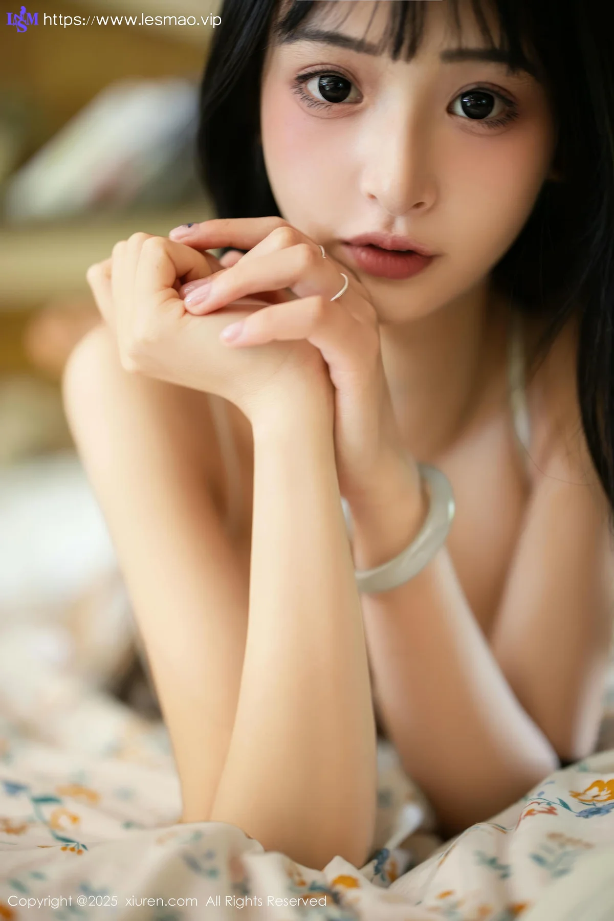 XiuRen 秀人 No.10215 茂木希子 新人红色裙子肉色丝袜 - 7