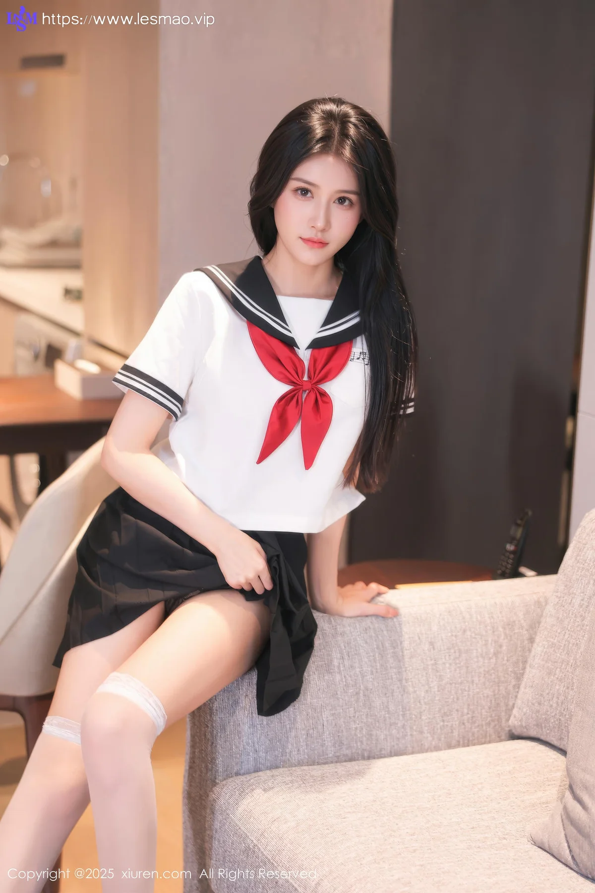 XiuRen 秀人 No.10234 shelly诗莉吖 首套写真学生装扮 - 3