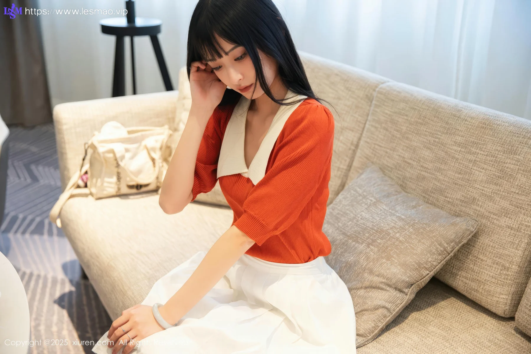XiuRen 秀人 No.10247 茂木希子 诱人肉色丝袜 - 5